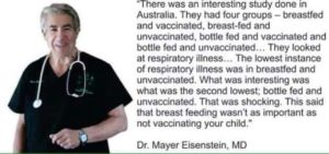 Breast Fed and Unvaccinated Way To Go  