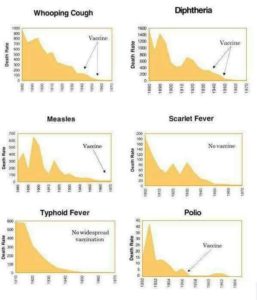 Diseases Were Already Declining