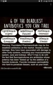 Six Deadly Antibiotics