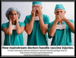 How Mainstream Dr Handle Vaccine Injuries