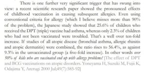 Vaccine Leads To Allergies