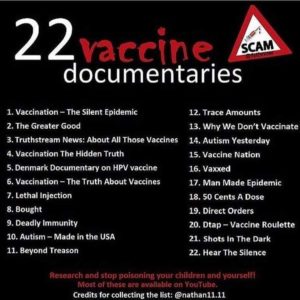 22 Vaccine Documentaries