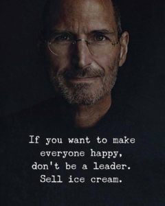 Don't Be A Leader