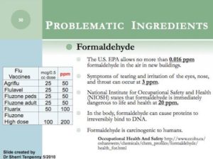 Formaldehyde In Vaccines