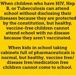 School Vaccine Rules