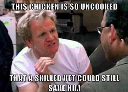 Chook Not Cooked