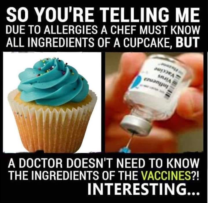 Cupcakes Versus Vaccines 
