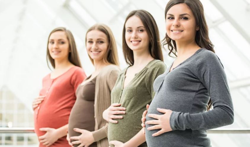 Four Pregnant Women