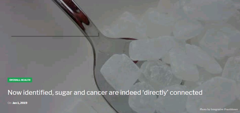 Sugar and Cancer, the Direct Connection