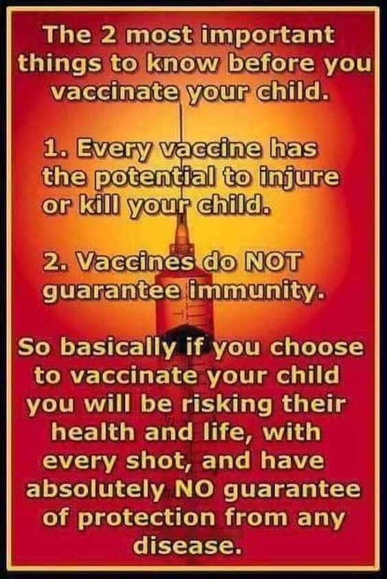 Two Things To Know Before You Vaccinate