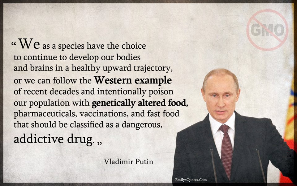 Putin On GMOs