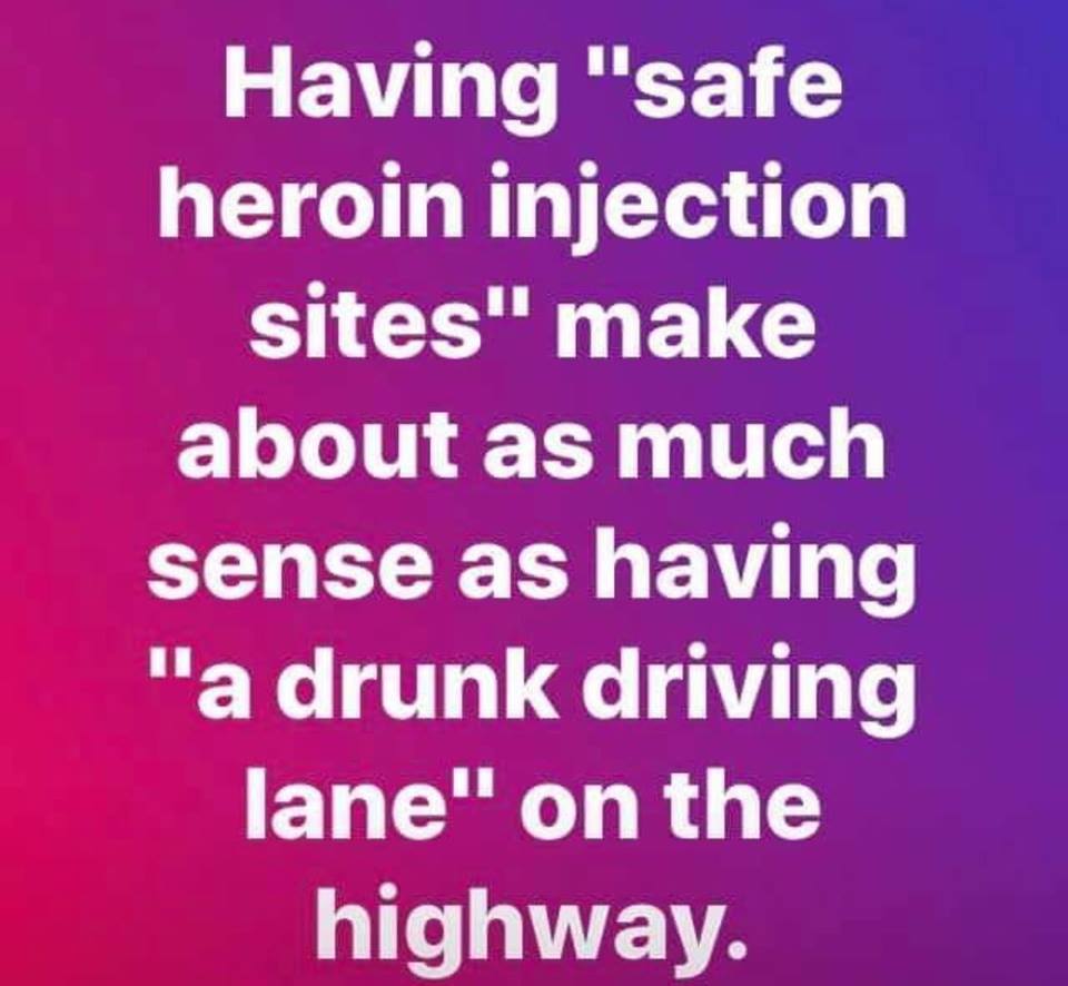 Safe Heroin Injection Sites
