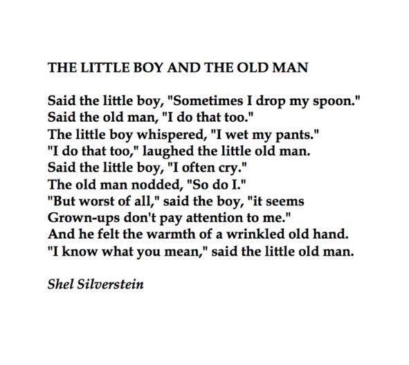 The Little Boy And The Old Man