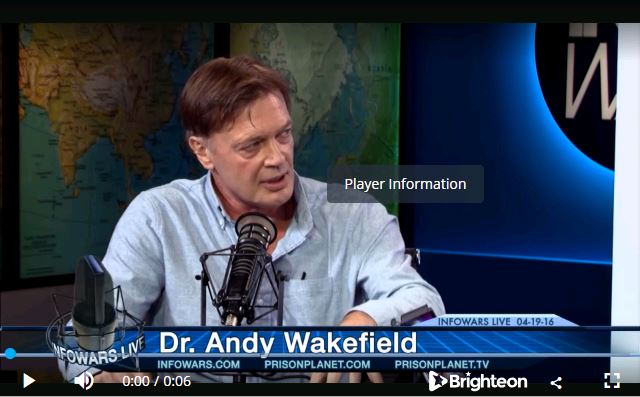 Dr Andrew Wakefield