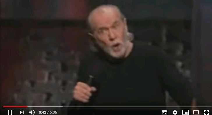 George Carlin - The Fear of Germs