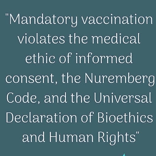 Mandatory Vaccination Violates... 