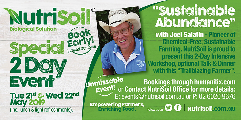 Joel Salatin Event