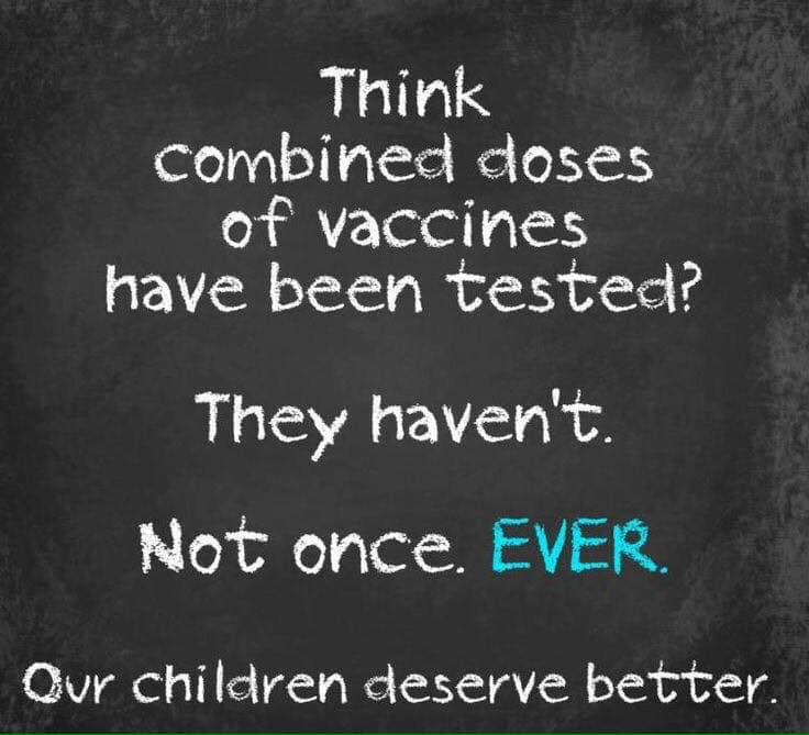 Vaccines Not Tested