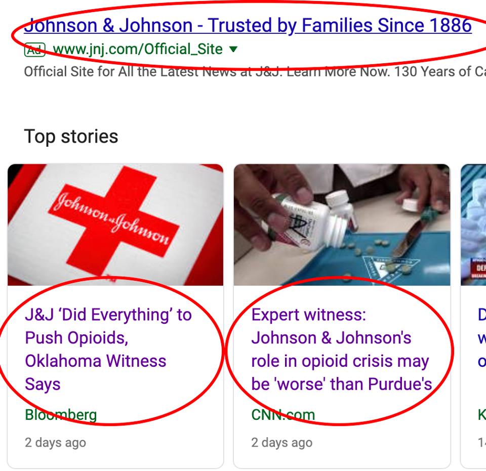 J & J Irony