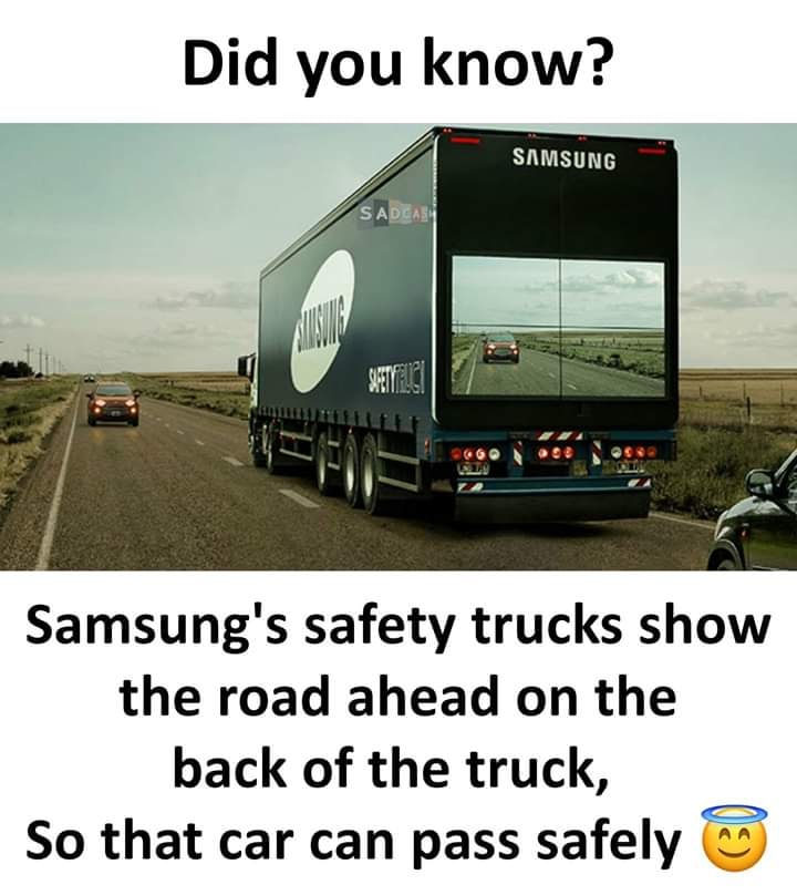 Samsung Safety Truck