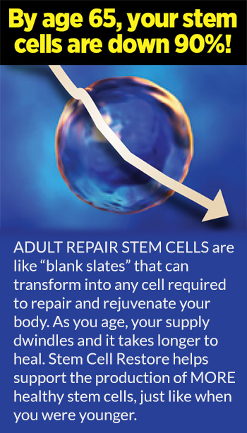 An Ad For A Stem Cell Booster