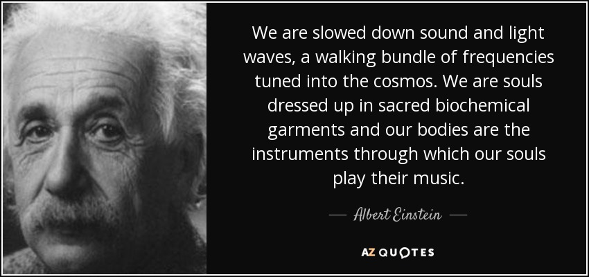 Albert Einstein Sound Waves