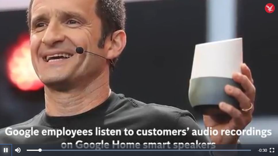 Google Admints Eavesdropping on You