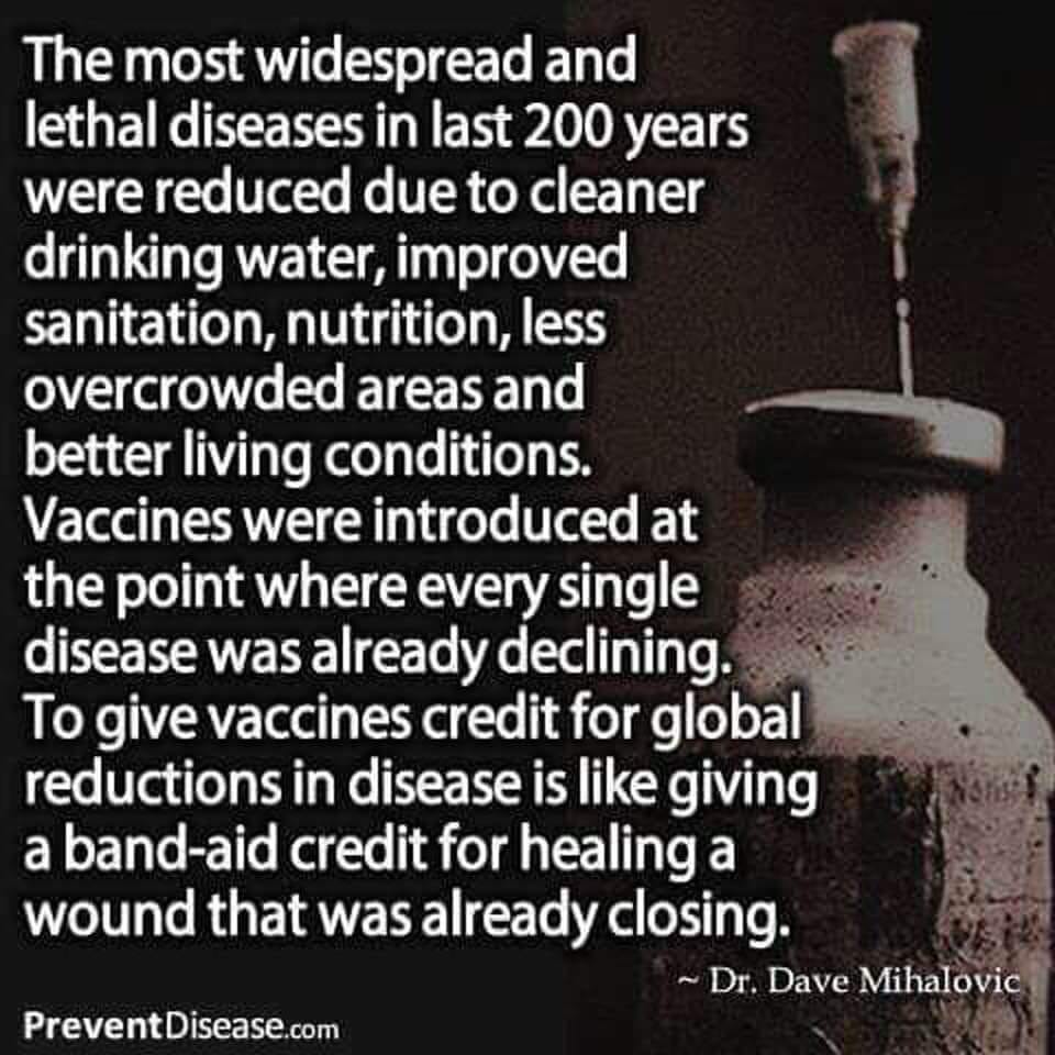 Vaccines Not Responsible