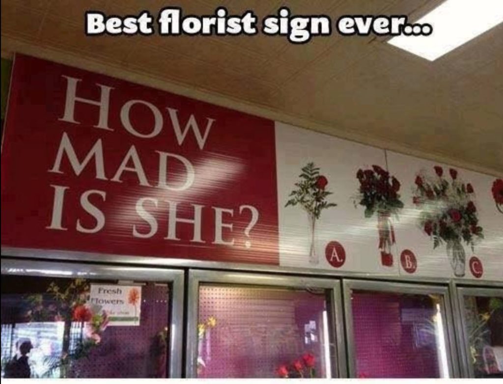 Best Florist Sign