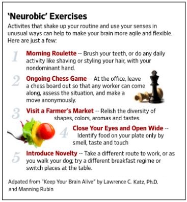 Neurobic Exercises