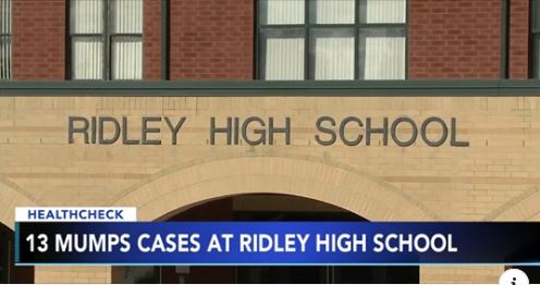 13 Cases of Mumps at Ridley High School