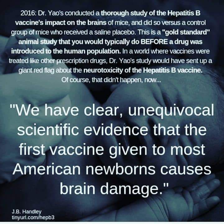 First Vaccine Causes Brain Damage
