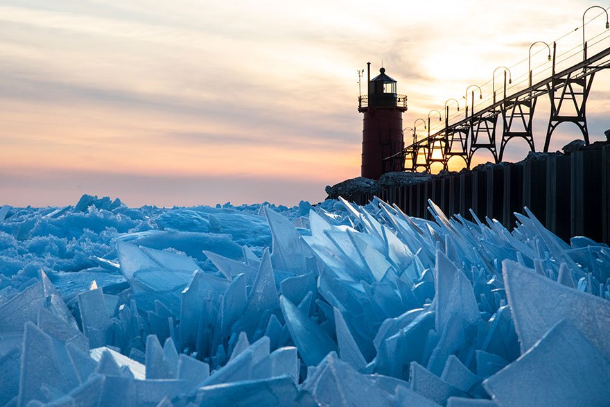 Lake Michigan Ice