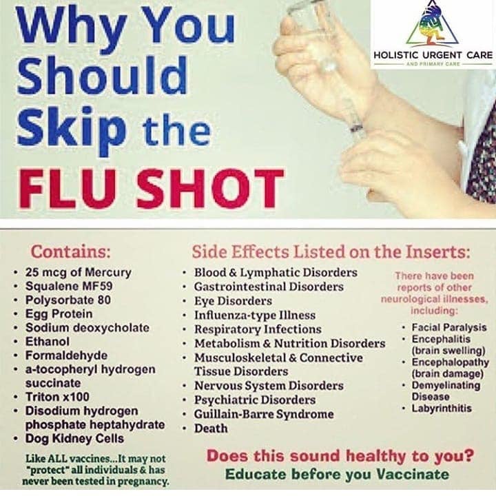 Why You Should Skip The Flu Shot