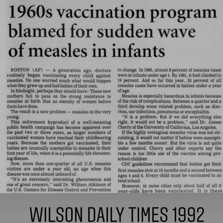 1960s Vaccination Creates Problems