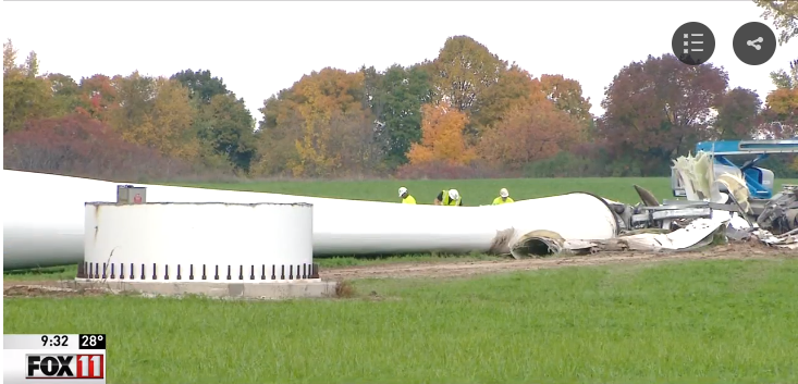 decomissioned wind turbine