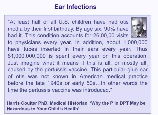 DTAP Vaccine And Ear Infections
