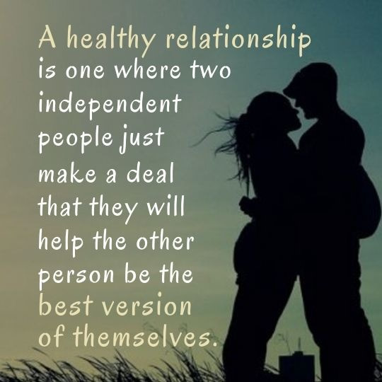 A Healthy Relationship