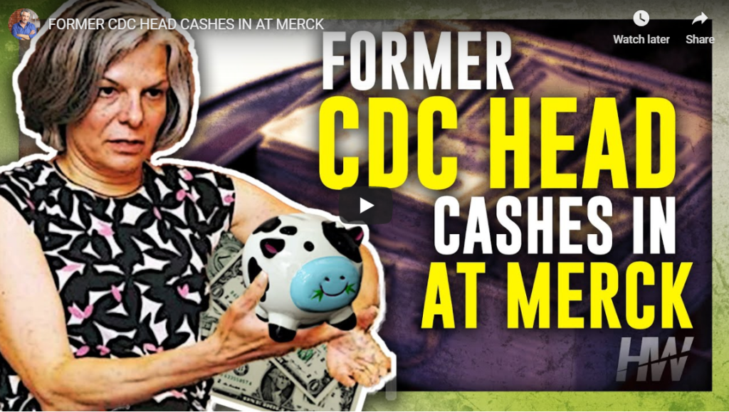 Ex CDC Cashes In At Merck