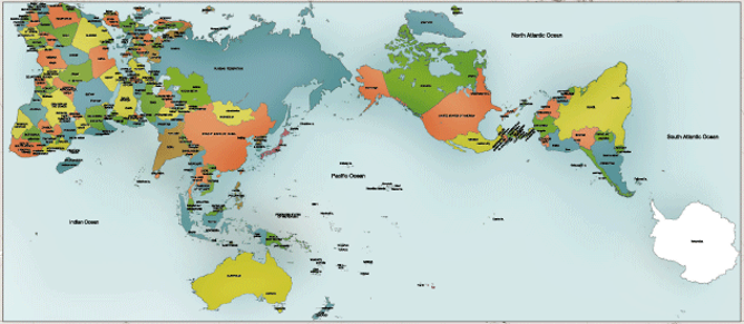 AuthaGraph World Map