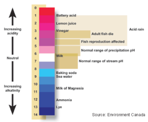 Acid Alkaline Scale