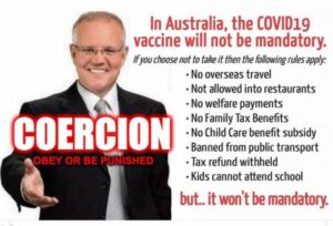Aust Govt Medical Coercion