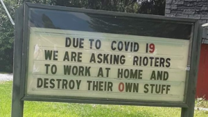 Asking Rioters To Work From Home