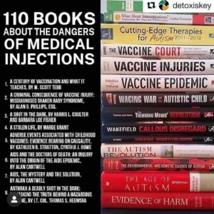 110 Books Danger Medical Injections 1