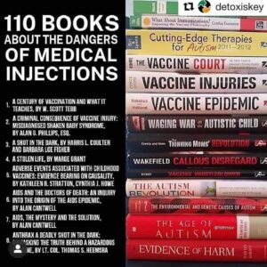 110 Books Danger Medical Injections 1
