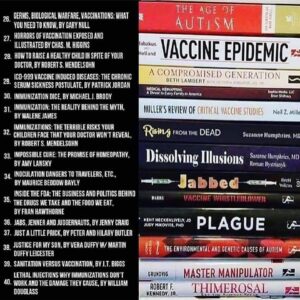 110 Books Danger Medical Injections 3