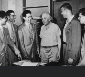 Einstein and Students