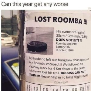 Lost Roomba