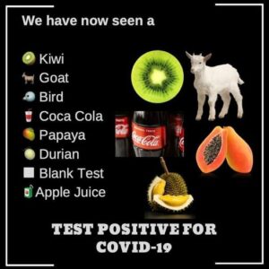 Look What Tests COVID Positive