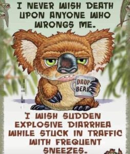 The Curse Of The Drop Bears